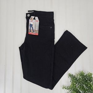 Levi's NWT Black Bootcut Jeans Sz 12 Stretch Neutral Boho Preppy